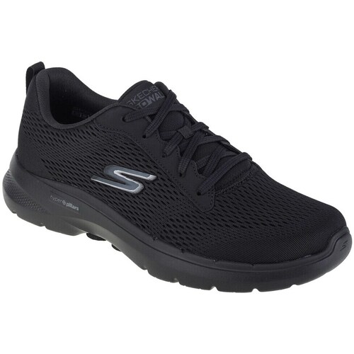Shoes Men Running shoes Skechers Go Walk 6-avalo Black