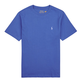 Clothing Children Short-sleeved t-shirts Polo Ralph Lauren SS CN-TOPS-T-SHIRT Blue / Liberty / Blue