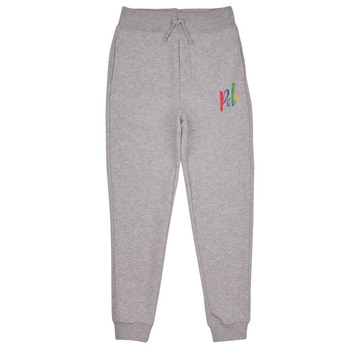 Clothing Boy Tracksuit bottoms Polo Ralph Lauren PO PANT-PANTS-ATHLETIC Grey / Andover / Heather