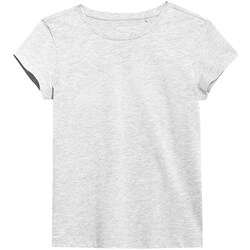 Clothing Boy Short-sleeved t-shirts 4F JTSD005 Grey