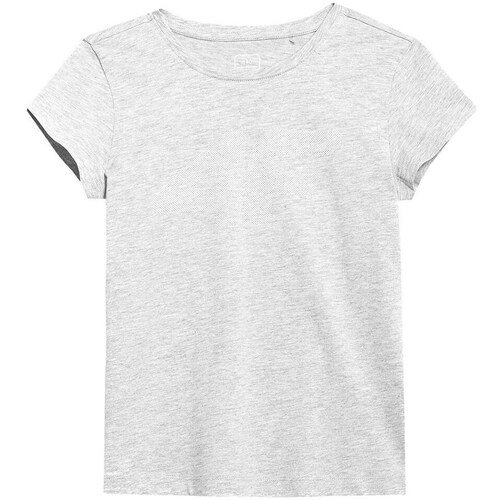 Clothing Boy Short-sleeved t-shirts 4F JTSD005 Grey