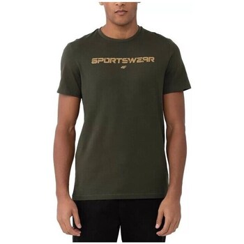 Clothing Men Short-sleeved t-shirts 4F 4FAW23TTSHM095043S Olive