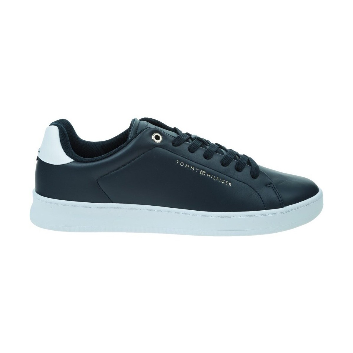 Tommy Hilfiger Court Cupsole Leather Gold Black