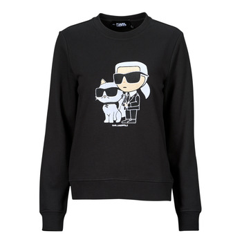 Clothing Women Sweaters Karl Lagerfeld ikonik 2.0 sweatshirt Black