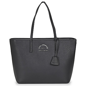 Bags Women Shopping Bags / Baskets Karl Lagerfeld RSG METAL LG TOTE Black