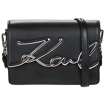 Bags Women Shoulder bags Karl Lagerfeld K/SIGNATURE MD SHOULDERBAG Black