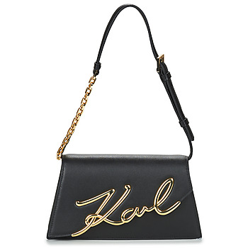 Bags Women Small shoulder bags Karl Lagerfeld K/SIGNATURE 2.0 SHOULDERBAG Black