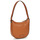 Bags Women Small shoulder bags Karl Lagerfeld K/CIRCLE MOON SHB PERFORATED Cognac