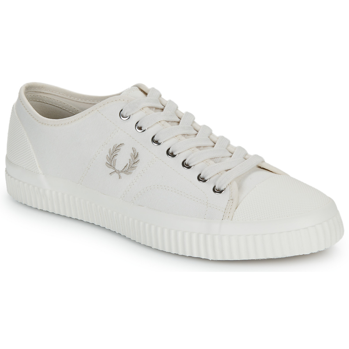 Fred Perry B4365 Hughes Low Canvas White