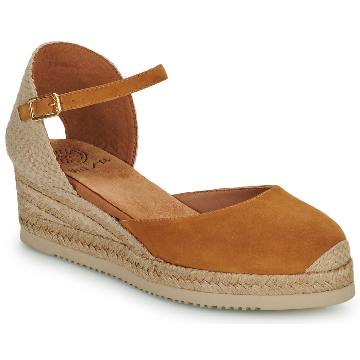 Shoes Women Sandals Unisa CACERAS Camel