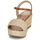 Shoes Women Sandals Unisa KEBEC Beige / Brown