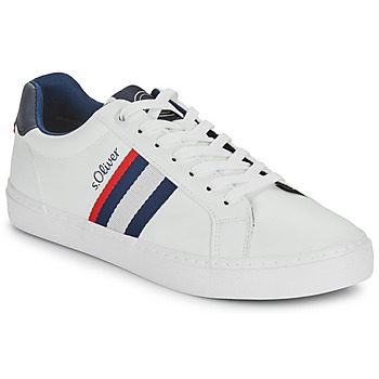Shoes Men Low top trainers S.Oliver  White