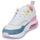 Shoes Women Low top trainers Dockers by Gerli 54KA201 White / Blue / Pink
