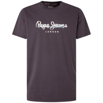 Clothing Men Short-sleeved t-shirts Pepe jeans PM509103990 Graphite