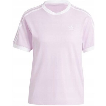 Clothing Women Short-sleeved t-shirts adidas Originals Classics 3-stripes Pink
