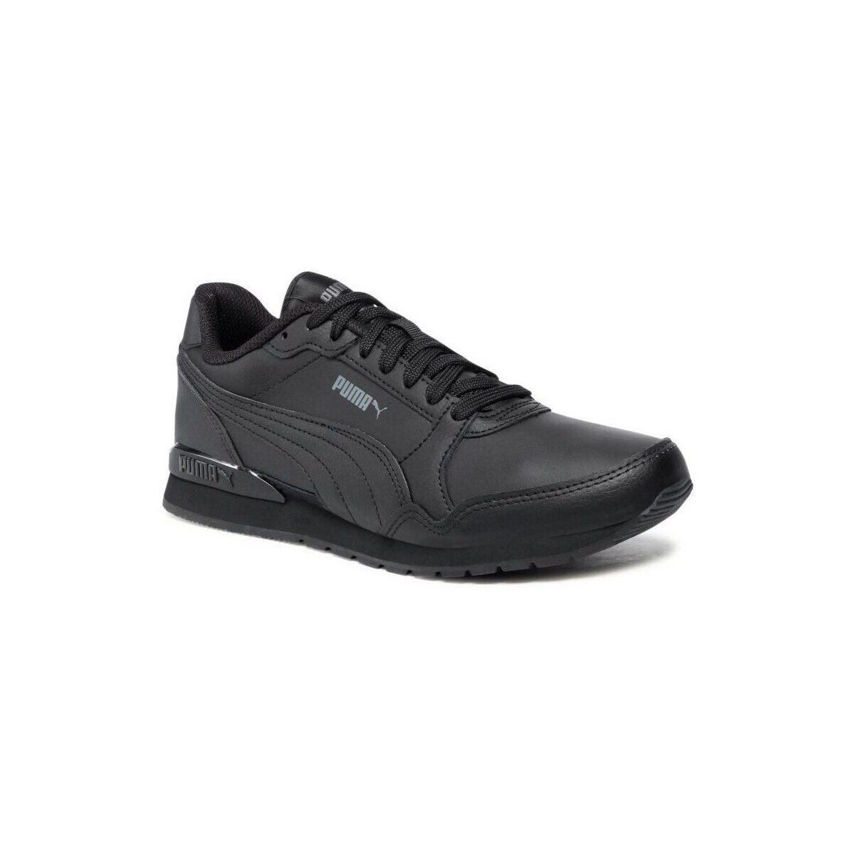 puma  st runner v3 l m  men's shoes (trainers) in black