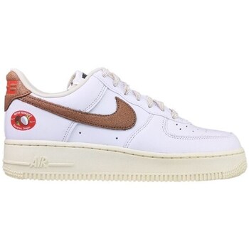 Shoes Women Low top trainers Nike Air Force 1 07 Lx White Archaed Brown White