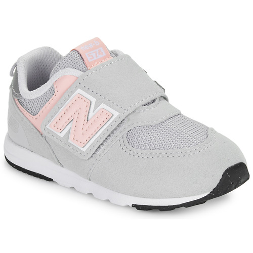 Shoes Children Low top trainers New Balance 574 Beige / Pink