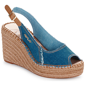 replay  -  women's sandals in blue