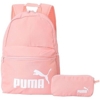 Bags Children Rucksacks Puma Phase Backpack Set Pink