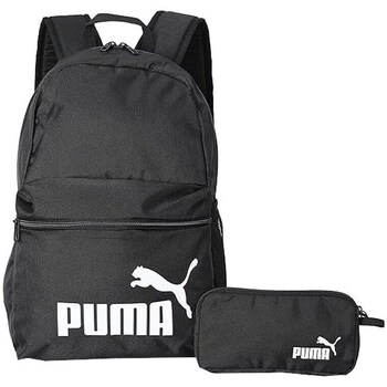 Bags Children Rucksacks Puma Phase Backpack Set Black