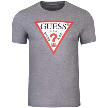 Clothing Men Short-sleeved t-shirts Guess M2YI71I3Z14MRH Grey