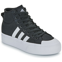 Shoes Women Hi top trainers Adidas Sportswear BRAVADA 2.0 MID PLATFORM Black / White