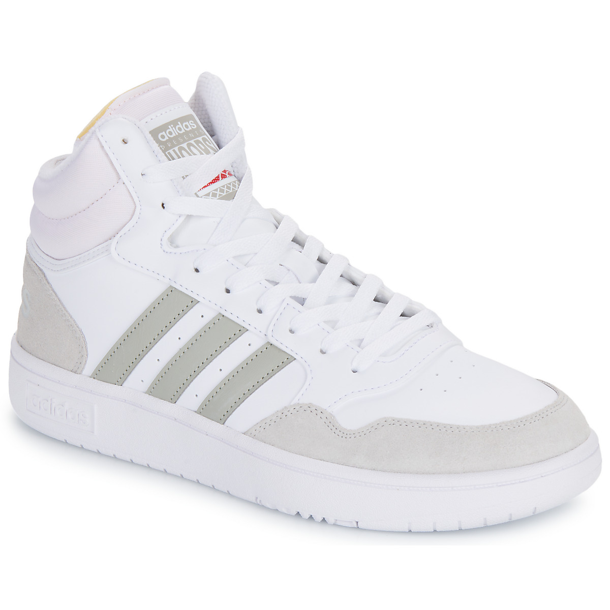 Adidas Hoops 3.0 Mid White
