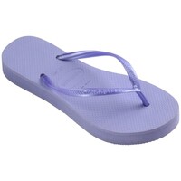Shoes Women Flip flops Havaianas SLIM FLATFORM Purple