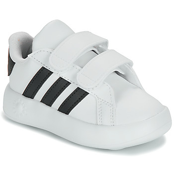 Shoes Children Low top trainers Adidas Sportswear GRAND COURT 2.0 CF I White / Black