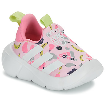 Shoes Girl Low top trainers Adidas Sportswear MONOFIT TR I Pink
