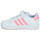 Shoes Girl Low top trainers Adidas Sportswear GRAND COURT 2.0 EL K White / Pink