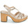 Shoes Women Sandals Wonders M-1024 Gold