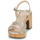 Shoes Women Sandals Wonders M-1024 Gold