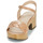Shoes Women Sandals Wonders D-8830 Beige