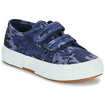 Shoes Girl Low top trainers Superga 2750 KIDS Blue
