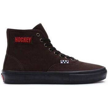 Shoes Mid boots Vans X Hockey Skate Authentic High Brown