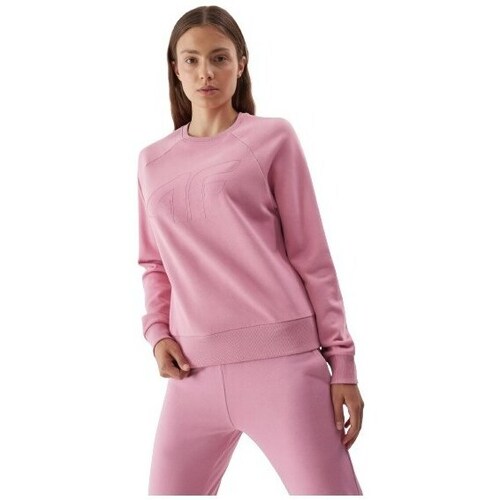 Clothing Women Sweaters 4F 4FAW23TSWSF072256S Pink