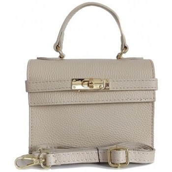 Bags Women Handbags Vera Pelle VPK321E Beige