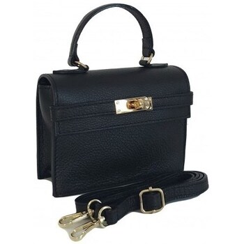 Bags Handbags Vera Pelle VPK321N Black