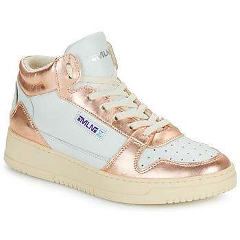 Shoes Women Hi top trainers Meline  White / Pink