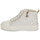 Shoes Girl Hi top trainers MICHAEL Michael Kors SKATE SPLIT 3 GLITTER White / Glitter