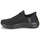 Shoes Women Low top trainers Skechers HANDS FREE SLIP INS : GO WALK FLEX - GRAND ENTRY Black