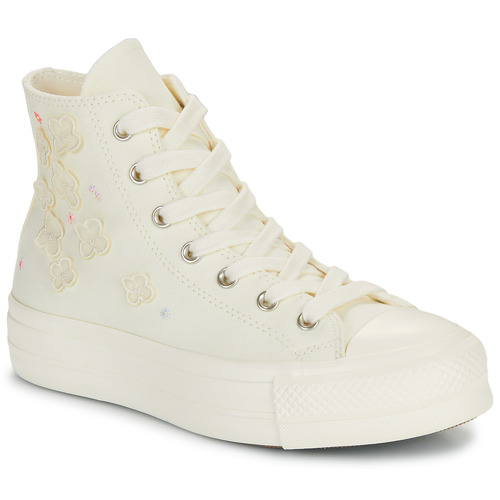 Shoes Women Hi top trainers Converse CHUCK TAYLOR ALL STAR LIFT White
