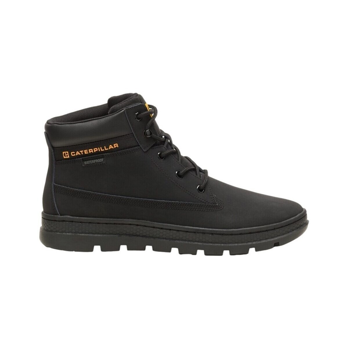 caterpillar  p111271  men's shoes (high-top trainers) in black