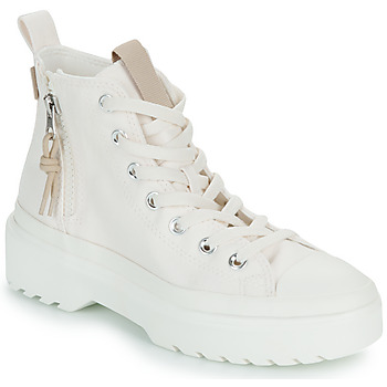 Shoes Girl Hi top trainers Converse CHUCK TAYLOR ALL STAR LUGGED LIFT White