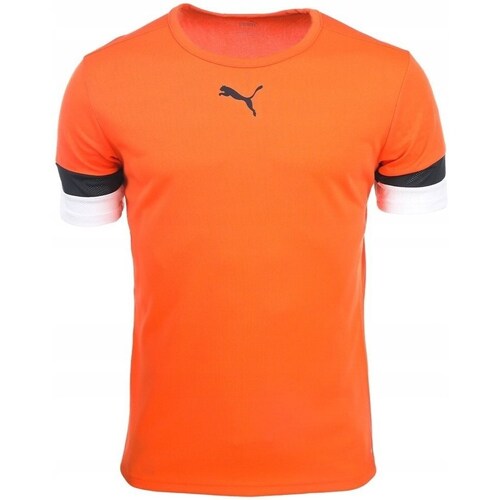 Clothing Boy Short-sleeved t-shirts Puma Teamrise Jersey Orange