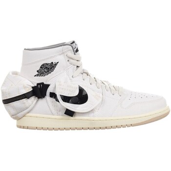 Shoes Men Hi top trainers Nike Air Jordan 1 Utility White