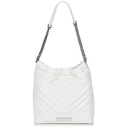 Bags Women Small shoulder bags Armani Exchange BUCKET S White