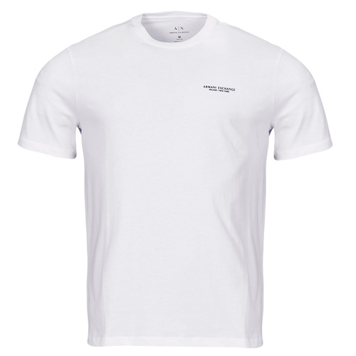 Clothing Men Short-sleeved t-shirts Armani Exchange 8NZT91 White